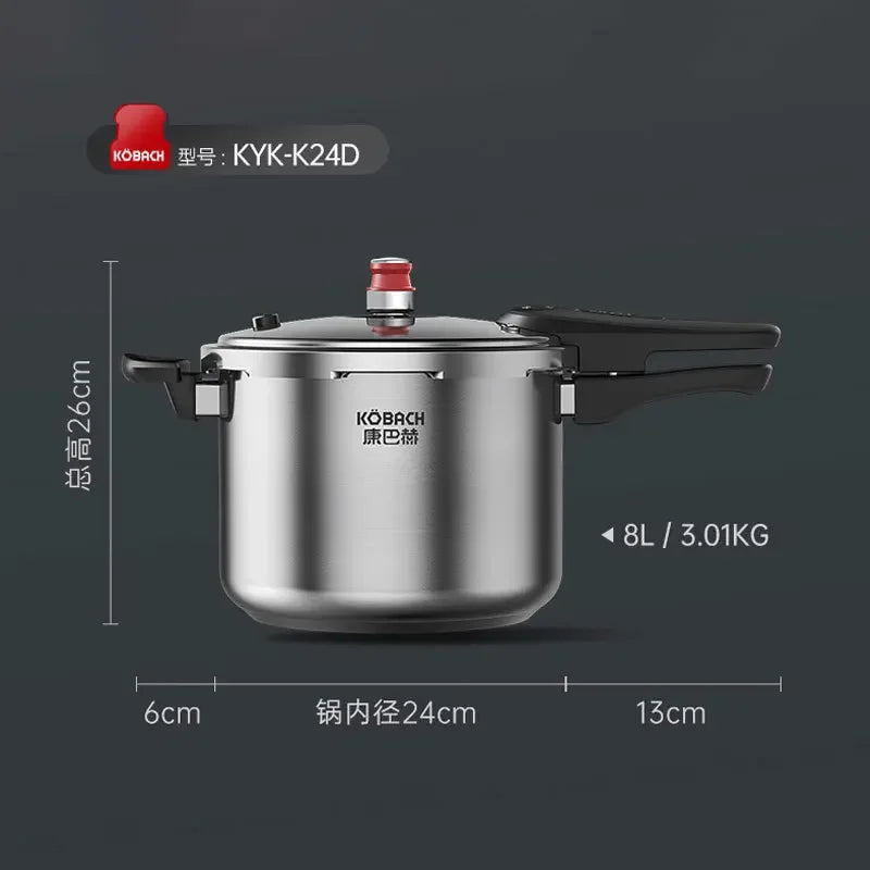 Brand pressure cooker Kitchen non stick pan 100Kpa stainless steel Pressure canner electric cooker Antiexplosion pressure cooker